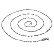 Sterling Silver Oval Link Cable Chain